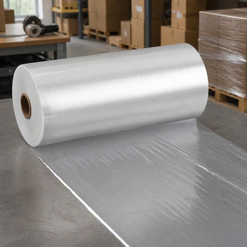 Machine Clear Stretch Film Roll 1524m x 50cm Pallet Shrink Wrap Heavy-Duty Load