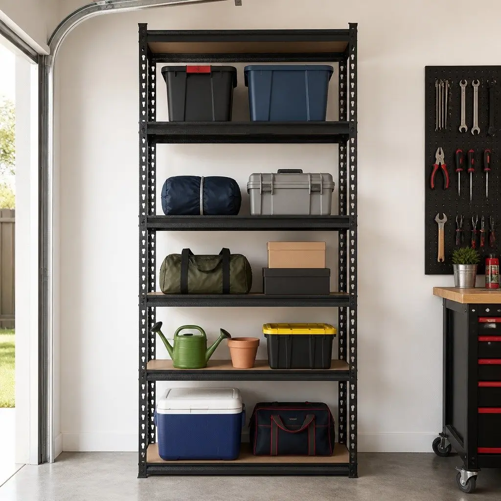 6x1.5M Storage Shelf Rack for Organized Spaces