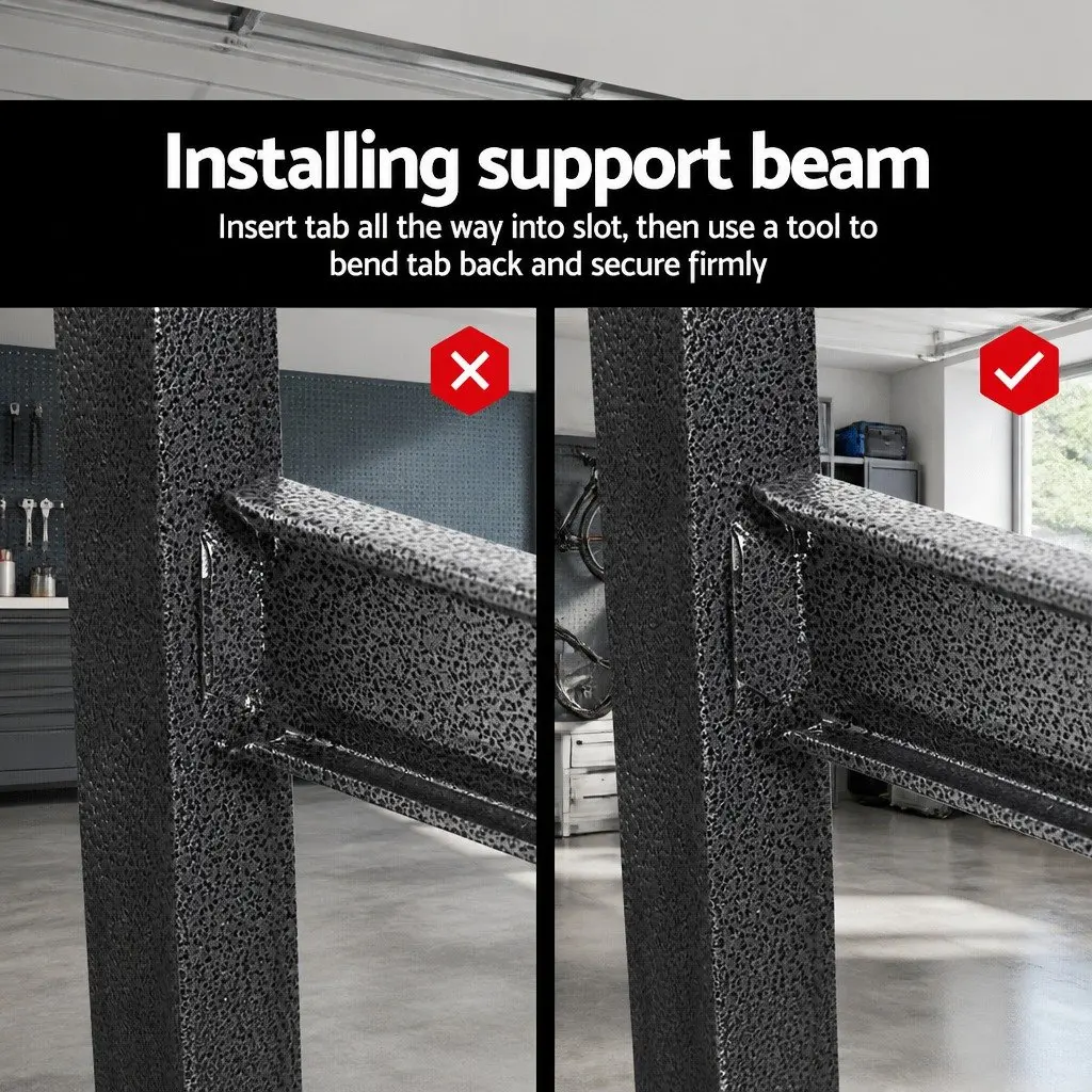 3x1.5M Garage Storage Shelf Rack