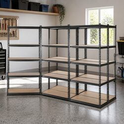 Garage Shelving Storage Rack 5-Tier Industrial Heavy-Duty Pallet Racking Unit