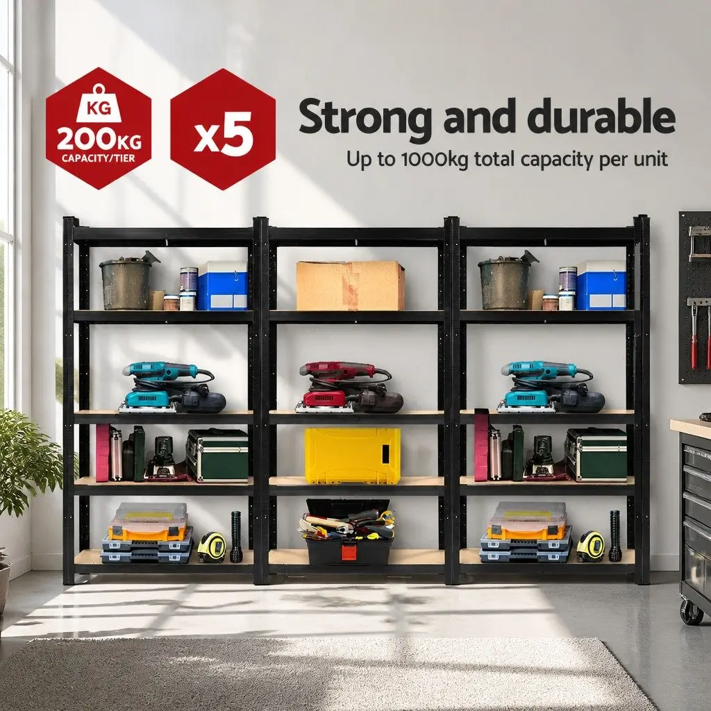 5-Tier Shelving Unit for Garage Storage