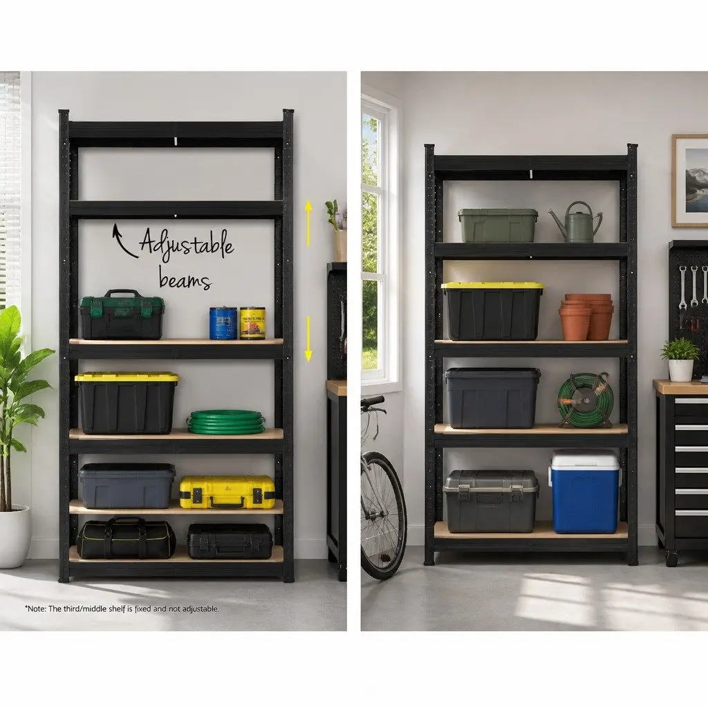 5-Tier Shelving Unit for Garage Storage