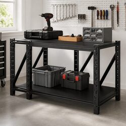 Your Friendly Steel Garage Shelving Workbench 0.9M
