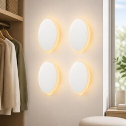 Motion Sensor Night Light USB-C Rechargeable 4 Pack Closet Bedroom Stairs