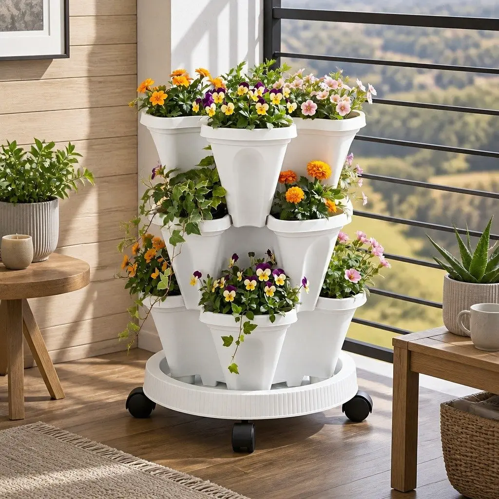 3-Tier Planter Tower