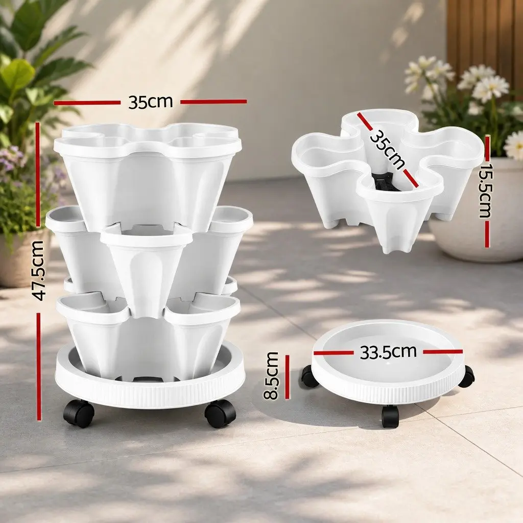 3-Tier Planter Tower