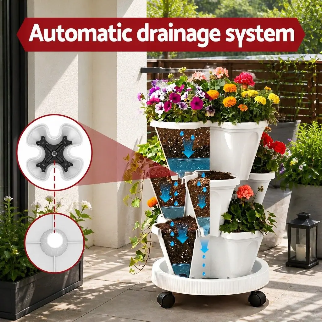 3-Tier Planter Tower