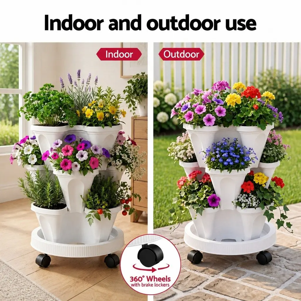 3-Tier Planter Tower