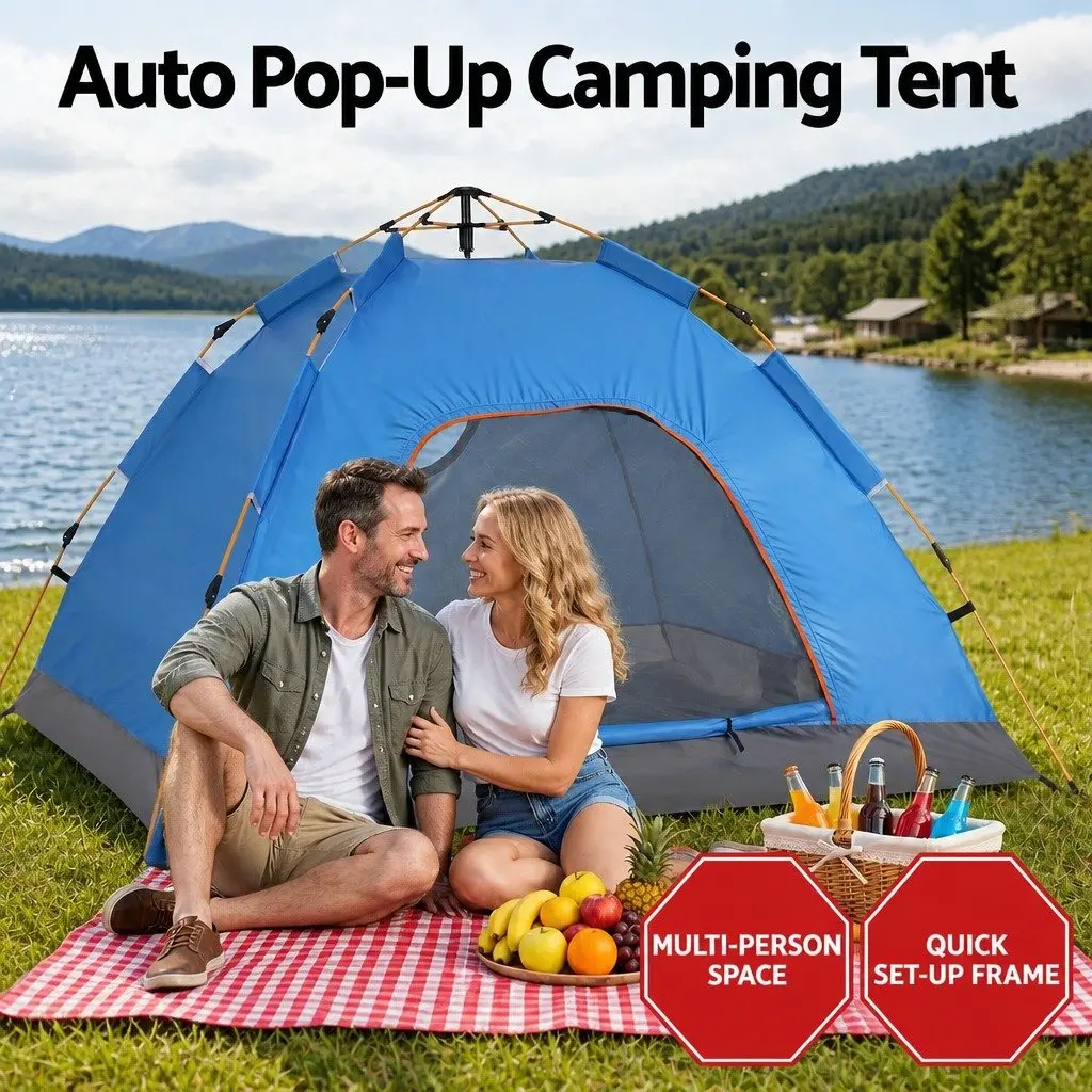 2-3 Person Auto Instant Tent for Adventures