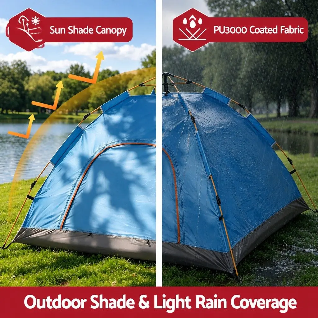 2-3 Person Auto Instant Tent for Adventures