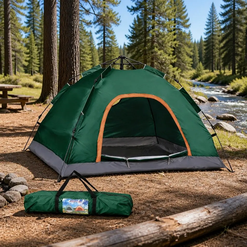 2–3 Person Camping Tent with Quick Setup