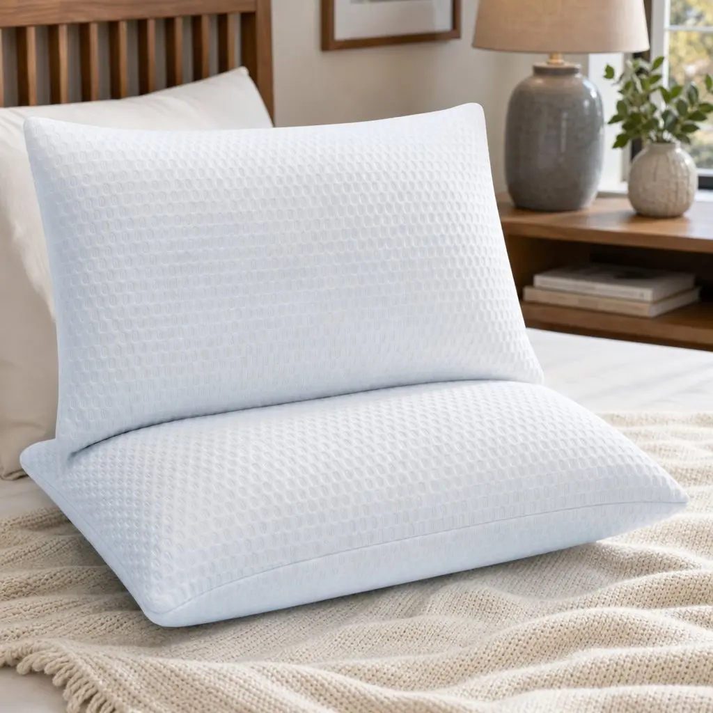 2 Pack Gel Memory Foam Pillows