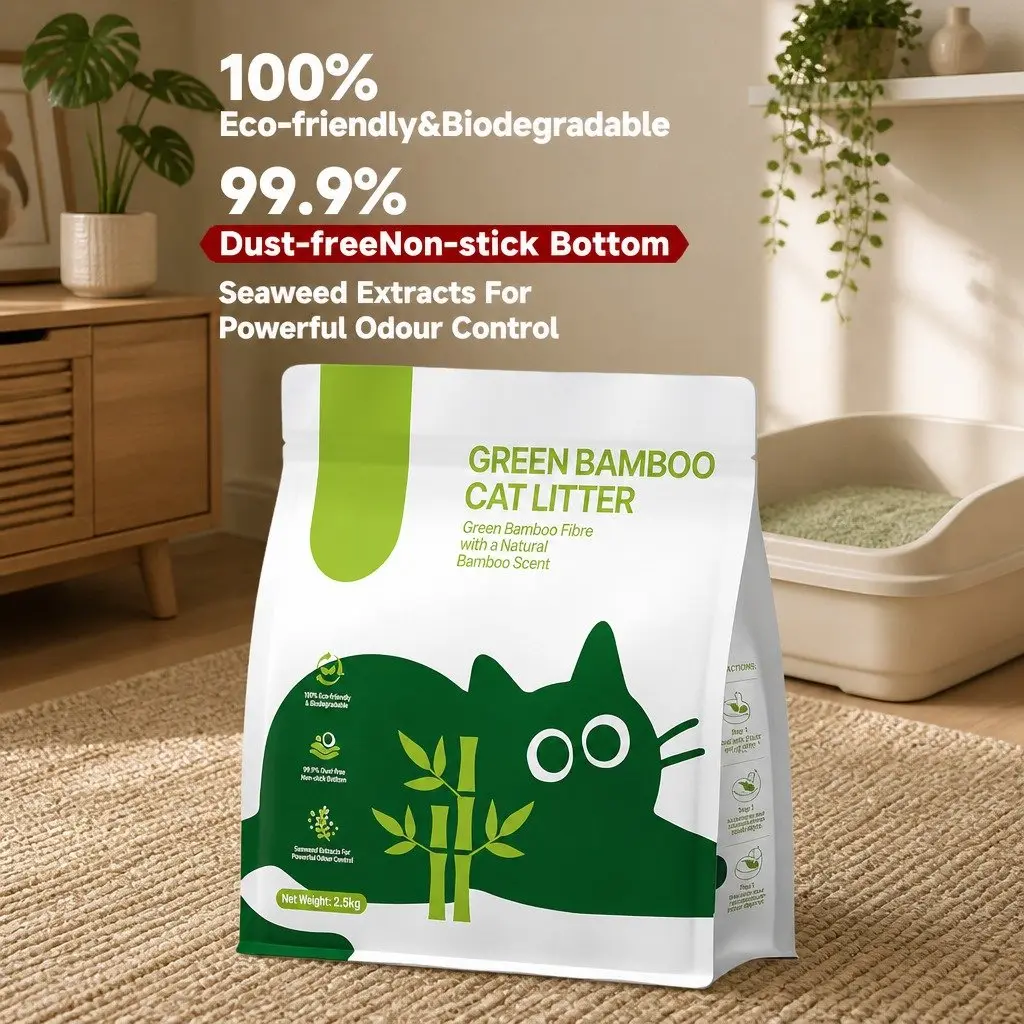 Clumping Cat Litter Tapioca Dust Free 15kg 6 Pack Natural Odour Control