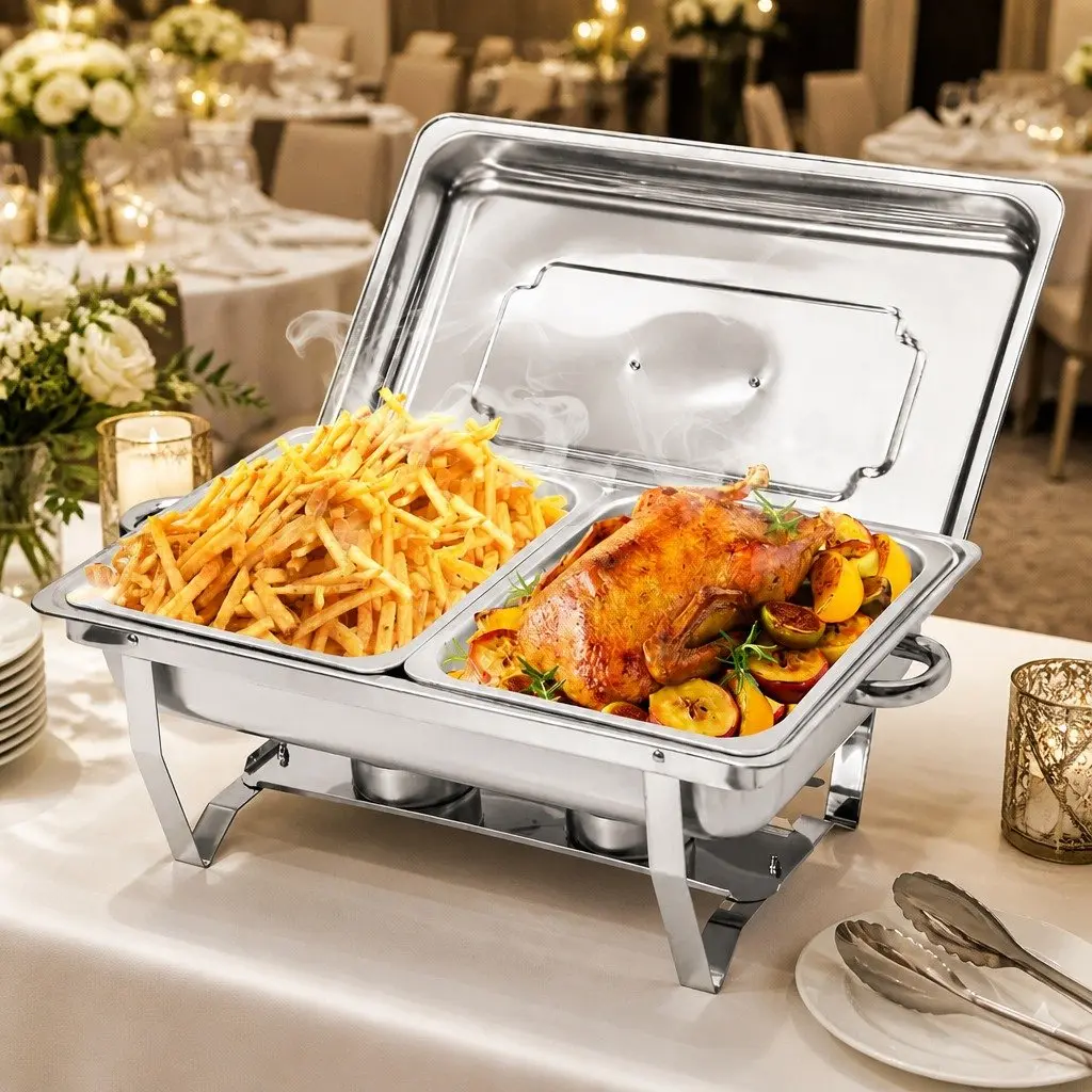9L Chafing Dish Set for Buffets and Events
