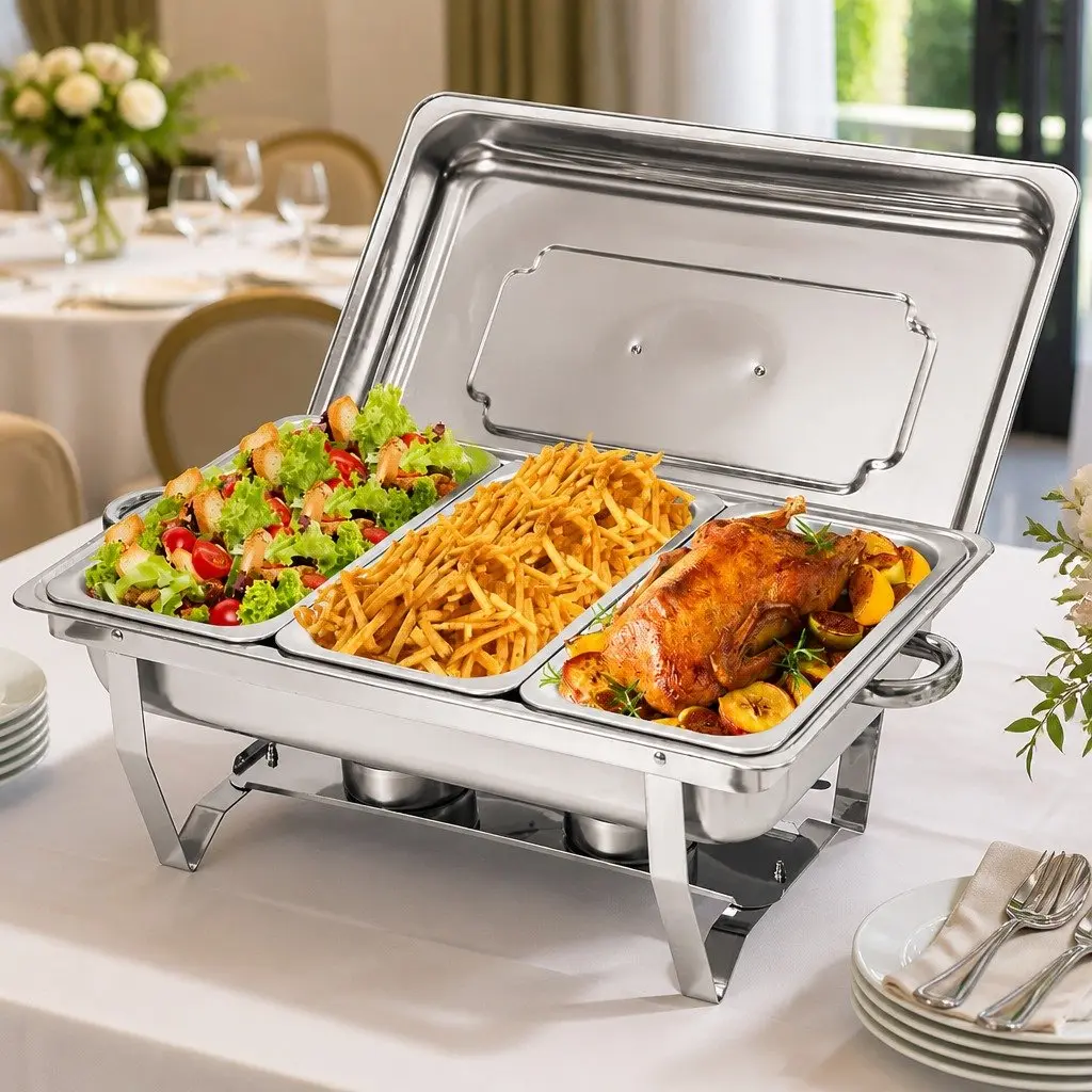 3x3L Chafing Dish Set for Serving Food