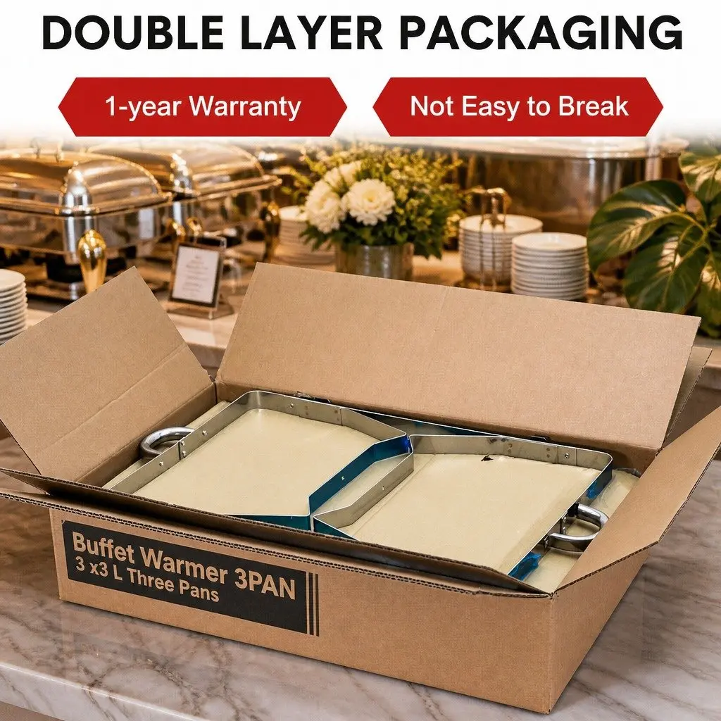 3x3L Chafing Dish Set for Serving Food