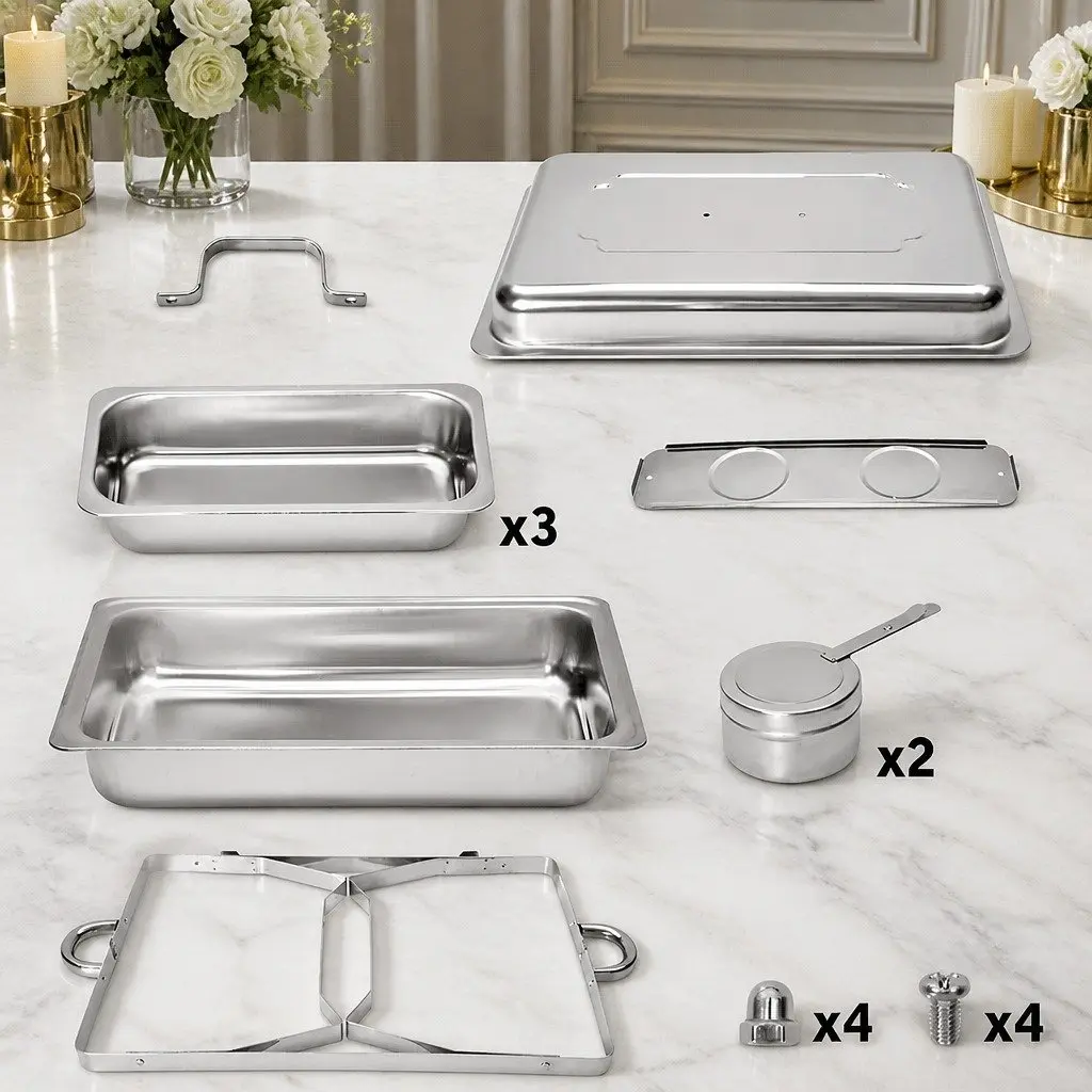 3x3L Chafing Dish Set for Serving Food