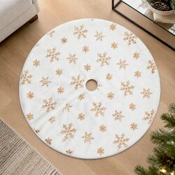 Charming 90cm Christmas Tree Skirt for You
