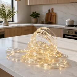 Create Cozy Spaces with 3X3M Curtain String Lights