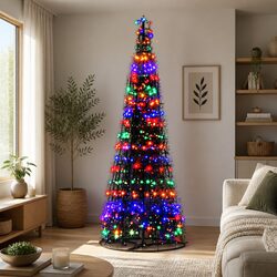 Bring Joy with a 12FT Solar LED Christmas Tree