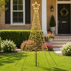 Create Holiday Cheer with a 2.1m Solar Christmas Tree