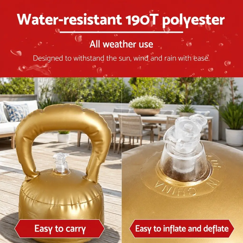 Inflatable Christmas Bauble Water-repellent PVC 60cm Outdoor Decoration