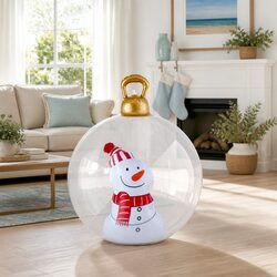 Add Festivity with a 60cm Inflatable Christmas Bauble