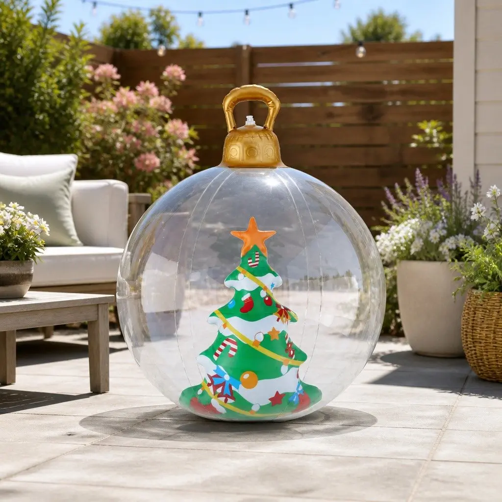 60cm Inflatable Bauble