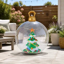 Get Ready for the Holidays with a 60cm Inflatable Bauble