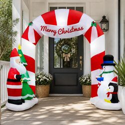 Add Charm with Your 3M Christmas Inflatable Archway