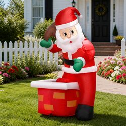 Your Friendly Inflatable Christmas Santa Decoration