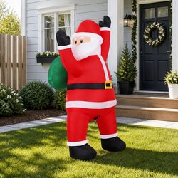 Add Joy to Your Holidays with a 1.9M Inflatable Santa