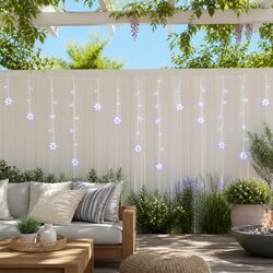 Friendly 160 LED Icicle Lights for Your Holiday Needs