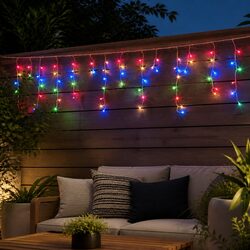 Friendly Solar Icicle String Lights 12.5M for You