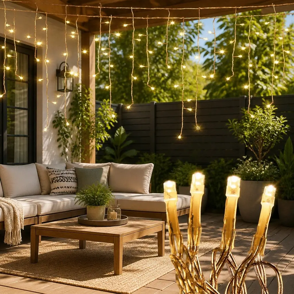 20M LED Icicle Lights