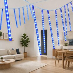 Illuminate Your Home with 288 LED Blue Icicle Lights