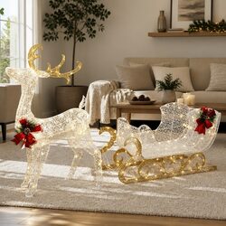 Celebrate with 215 LED Christmas Lights for Your Home