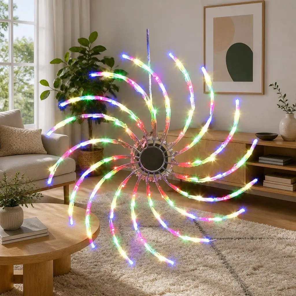 LED Multi-Coloured Christmas Lights Outdoor Indoor Decoration 0.5M