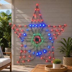 Friendly 130 LED Multicoloured Christmas Lights for You