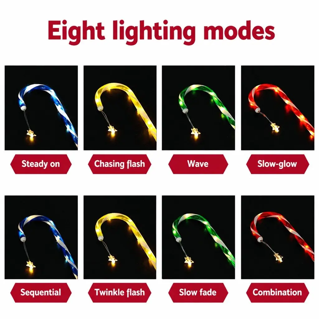 8 PCS Christmas LED Lights