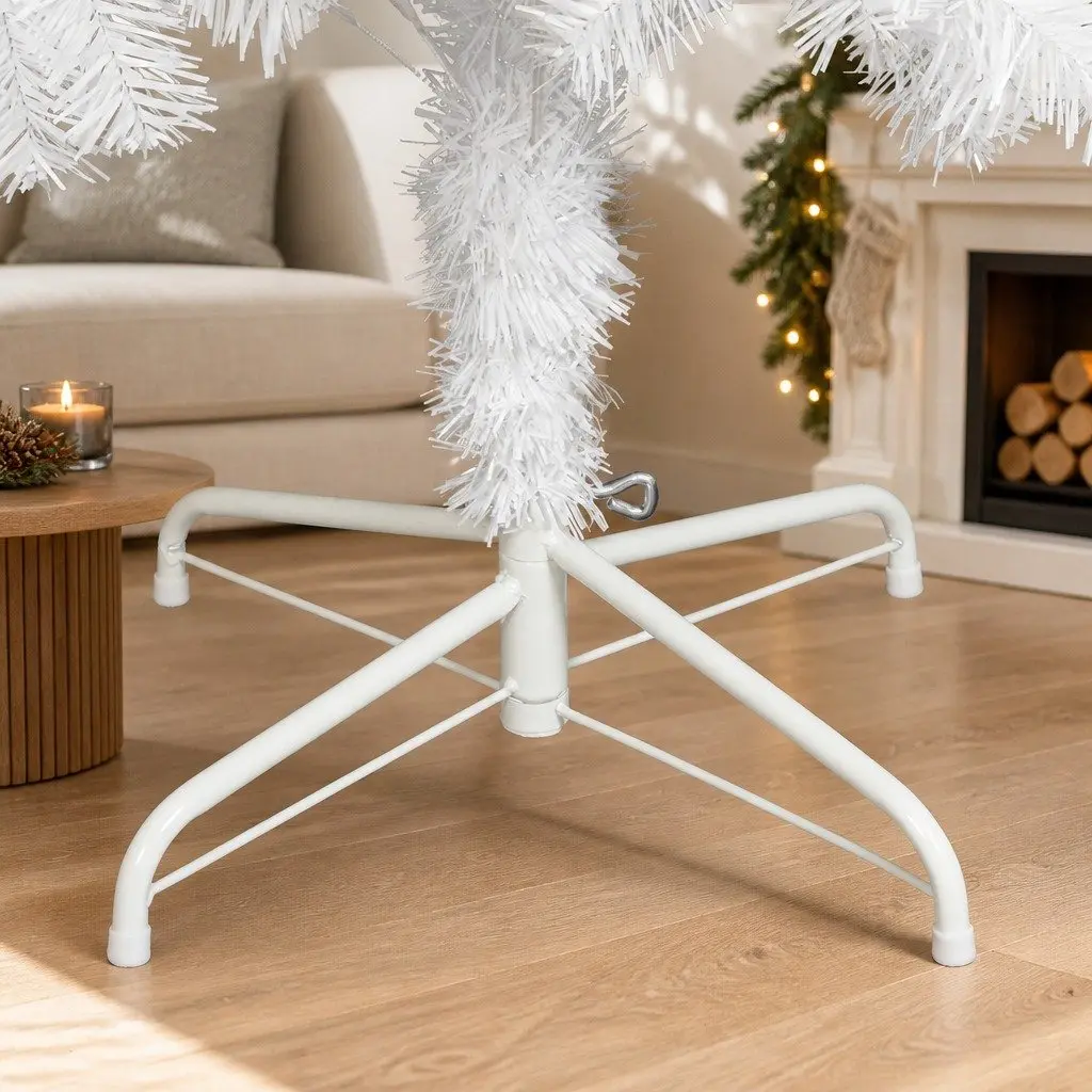 White Christmas Tree Compact 1.5M 308 Tips