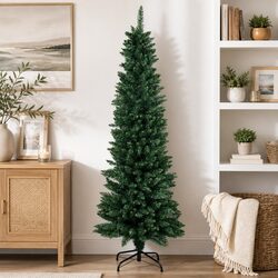 Welcoming 1.8M Pencil Christmas Tree for Any Home