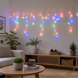 Add Cheer with 32M Solar-Powered Icicle Lights
