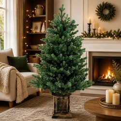 Decorate with a Friendly 1.2M Pre-Lit Christmas Tree