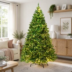 Your New 1.8m Pre-lit LED Christmas Tree Awaits!