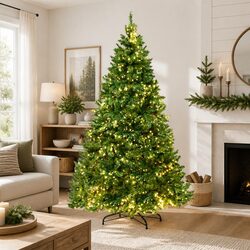 Friendly 7FT Pre-lit LED Christmas Tree for Your Home