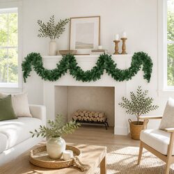 Create a Cozy Vibe with 5M Green LED Christmas Garland