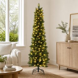 Decorate with a 1.8m Pre-Lit Christmas Tree This Season