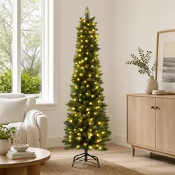 Decorate with a 1.8m Pre-Lit Christmas Tree This Season