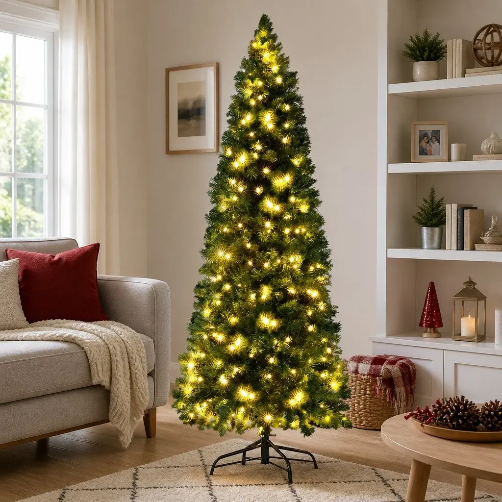 1.8M Pre-lit Christmas Tree